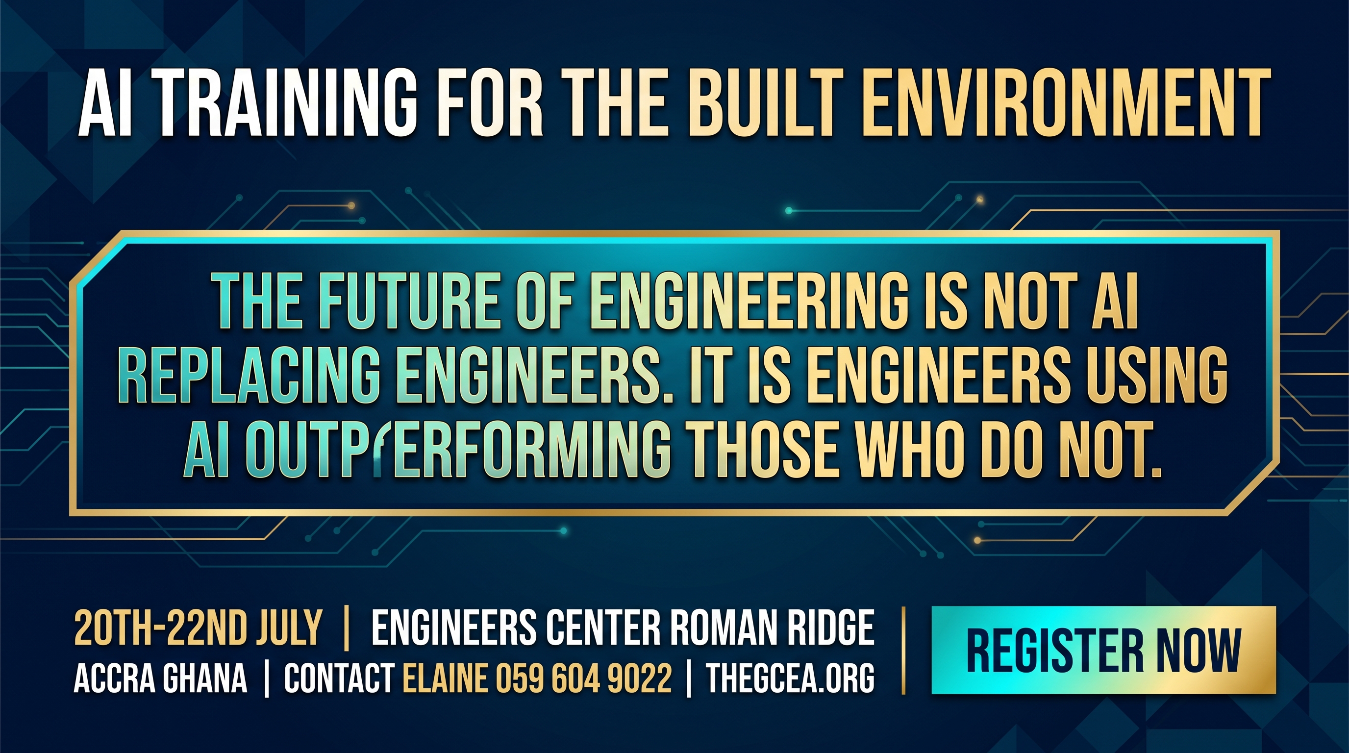 AI-Training for the Built Environment